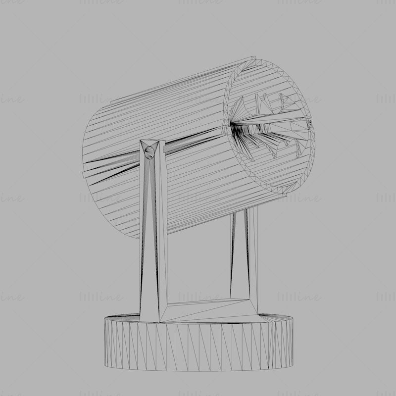 Fledermaus-Signallampe 3D-Druckmodell