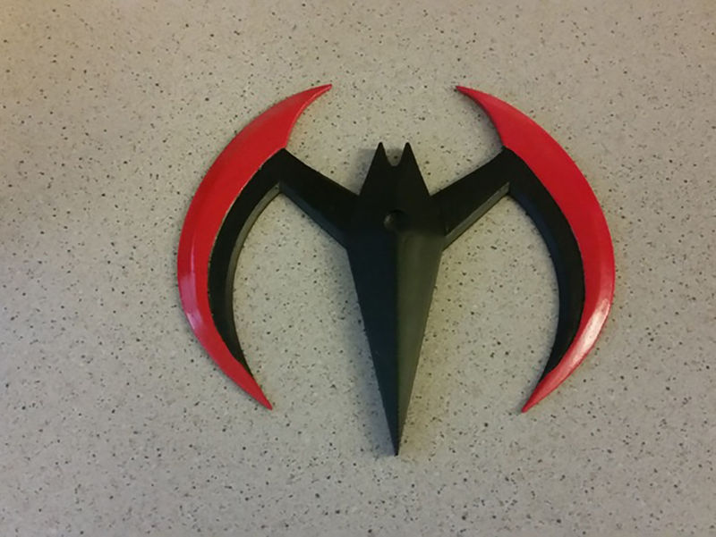 Batarang Batman Beyond Modèle 3D prêt à imprimer STL
