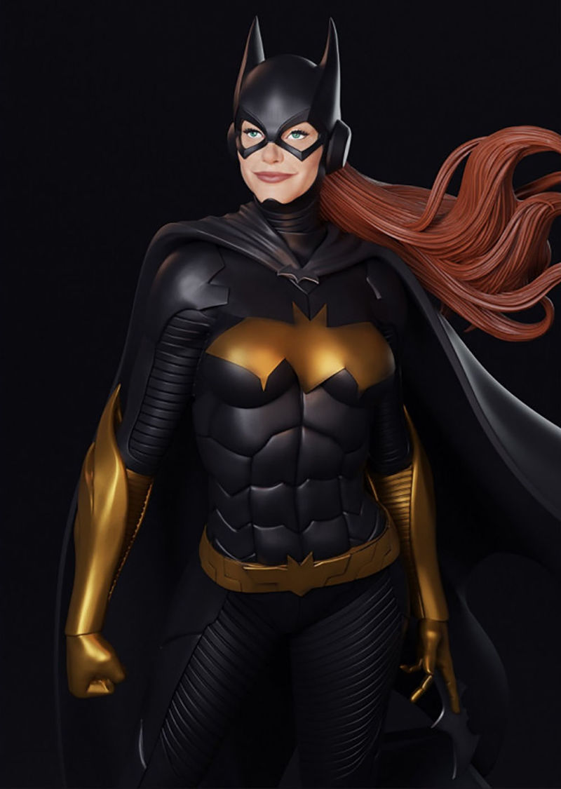 Batgirl DC Statues Modèle 3D prêt à imprimer STL