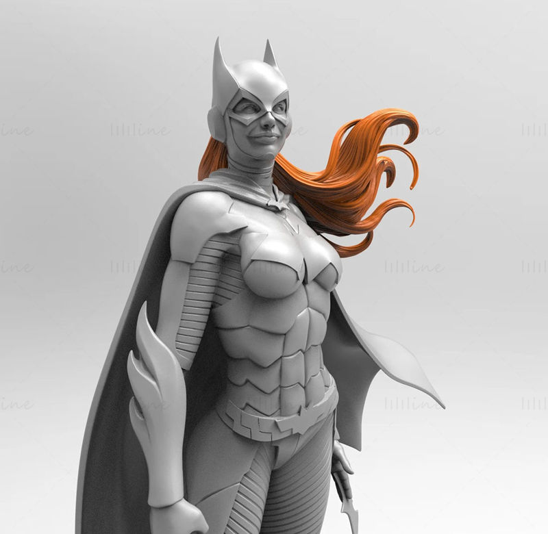 Batgirl DC Statues Model 3D gata de imprimat STL