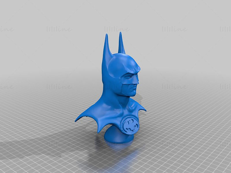 Batman 1989 Bust 3D Printing Model