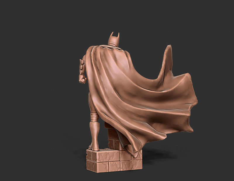 Batman - 3 pózy 3D tiskový model STL