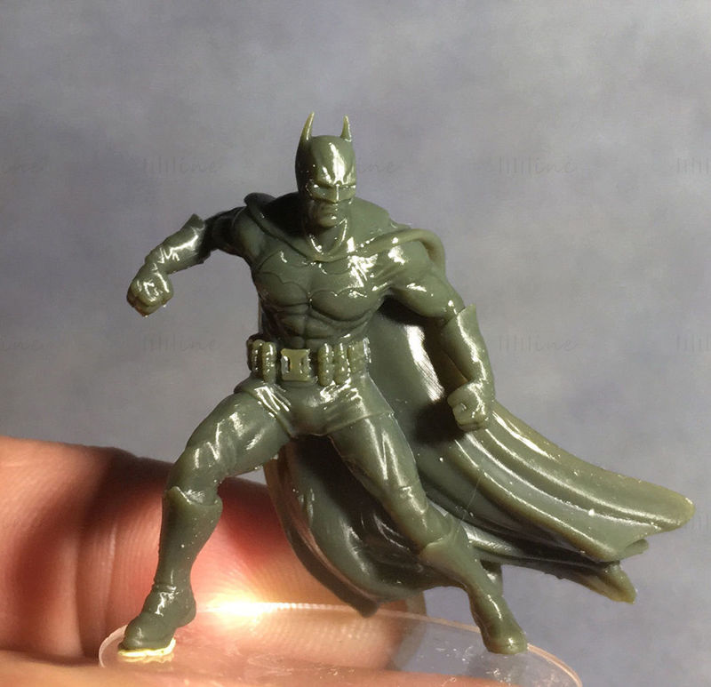 Batman - 3 poses Modèle d'impression 3D STL