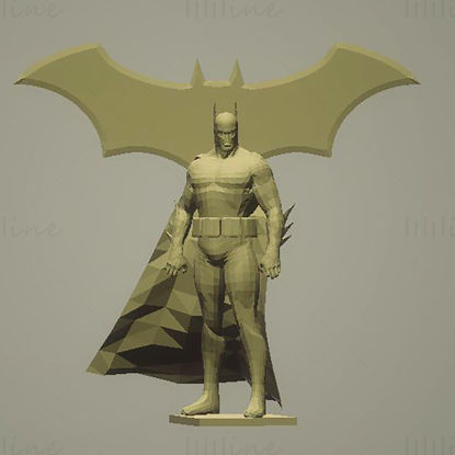3D модел на Батман, готов за печат STL