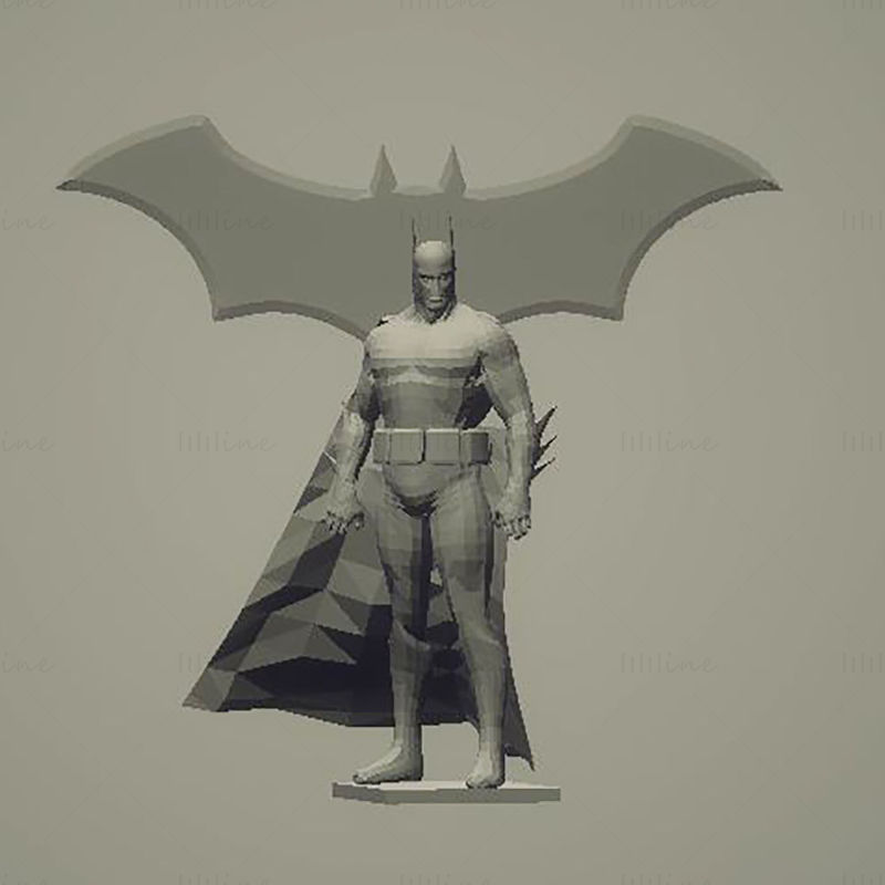 Batman modèle 3D prêt à imprimer STL