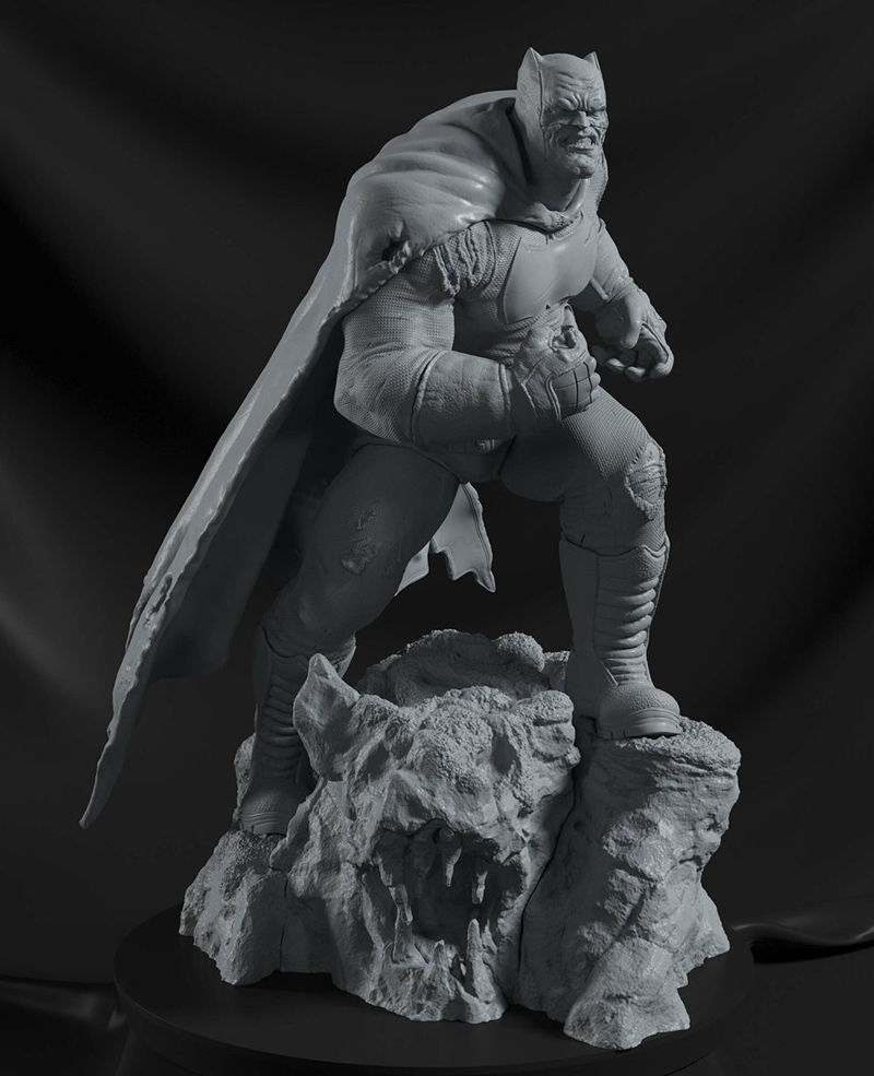 Batman 3D Model Ready to Print STL