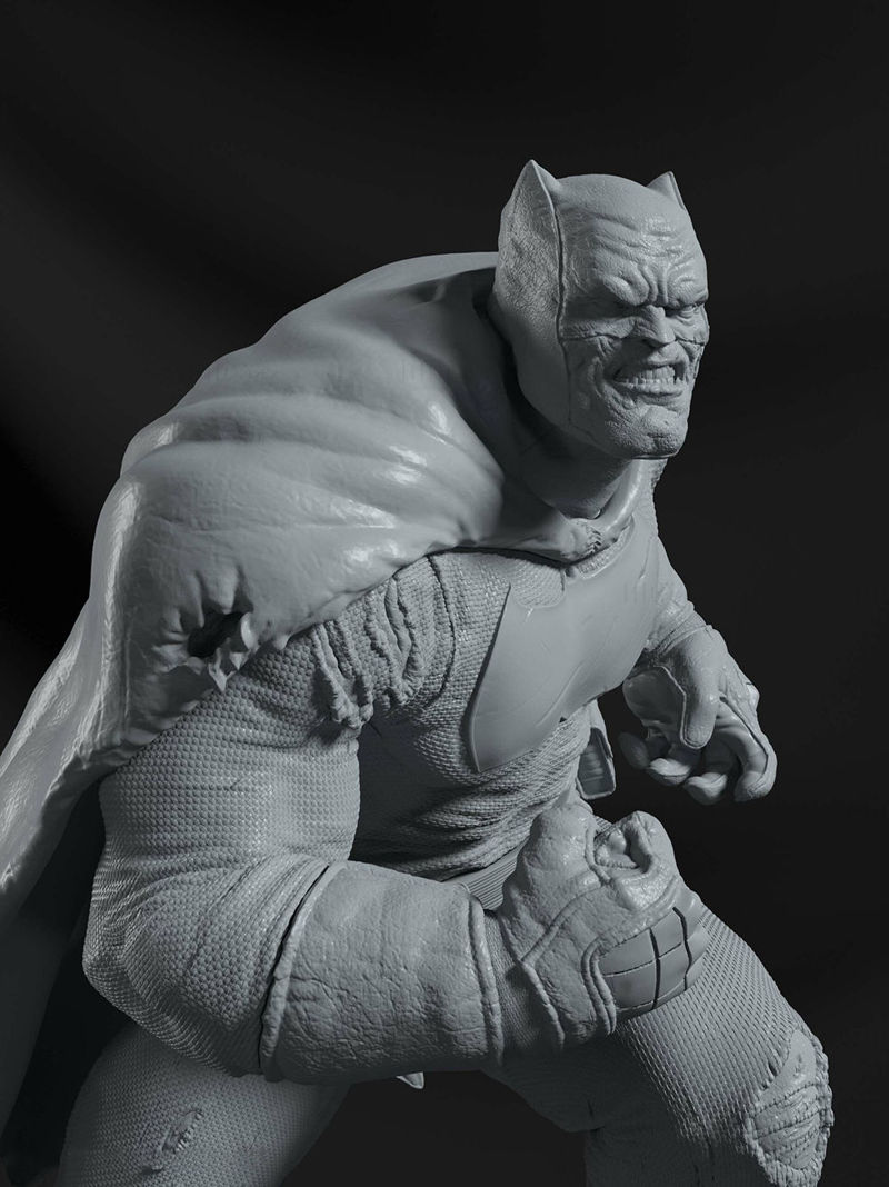 نموذج باتمان ثلاثي الأبعاد جاهز للطباعة STL