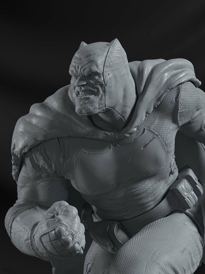 نموذج باتمان ثلاثي الأبعاد جاهز للطباعة STL