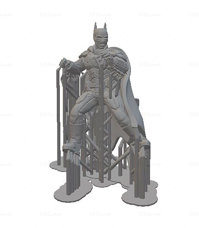 Batman 3D Print Model STL