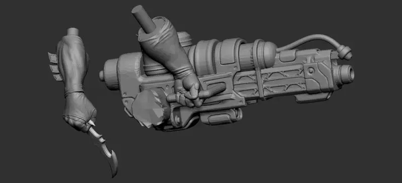 Batman et Batmobile Diorama Modèle d'impression 3D STL