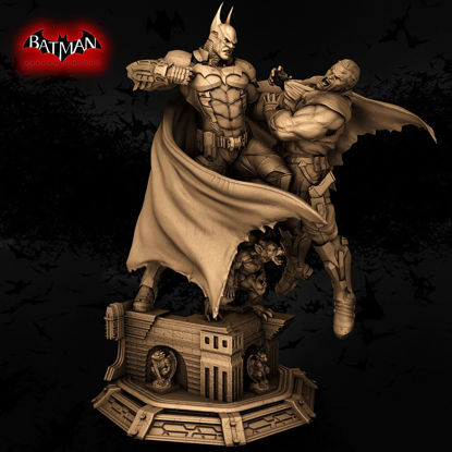 Batman Arkham Knight Model 3D gata de imprimat STL