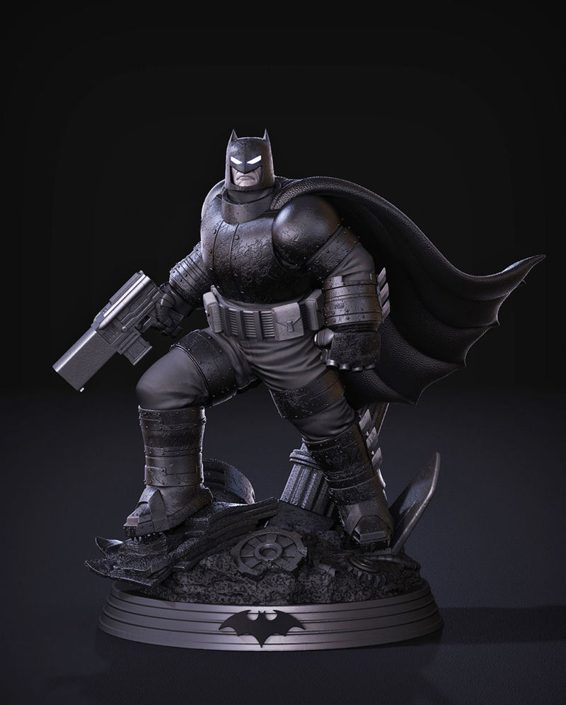 Batman obrněný 3D tiskový model STL