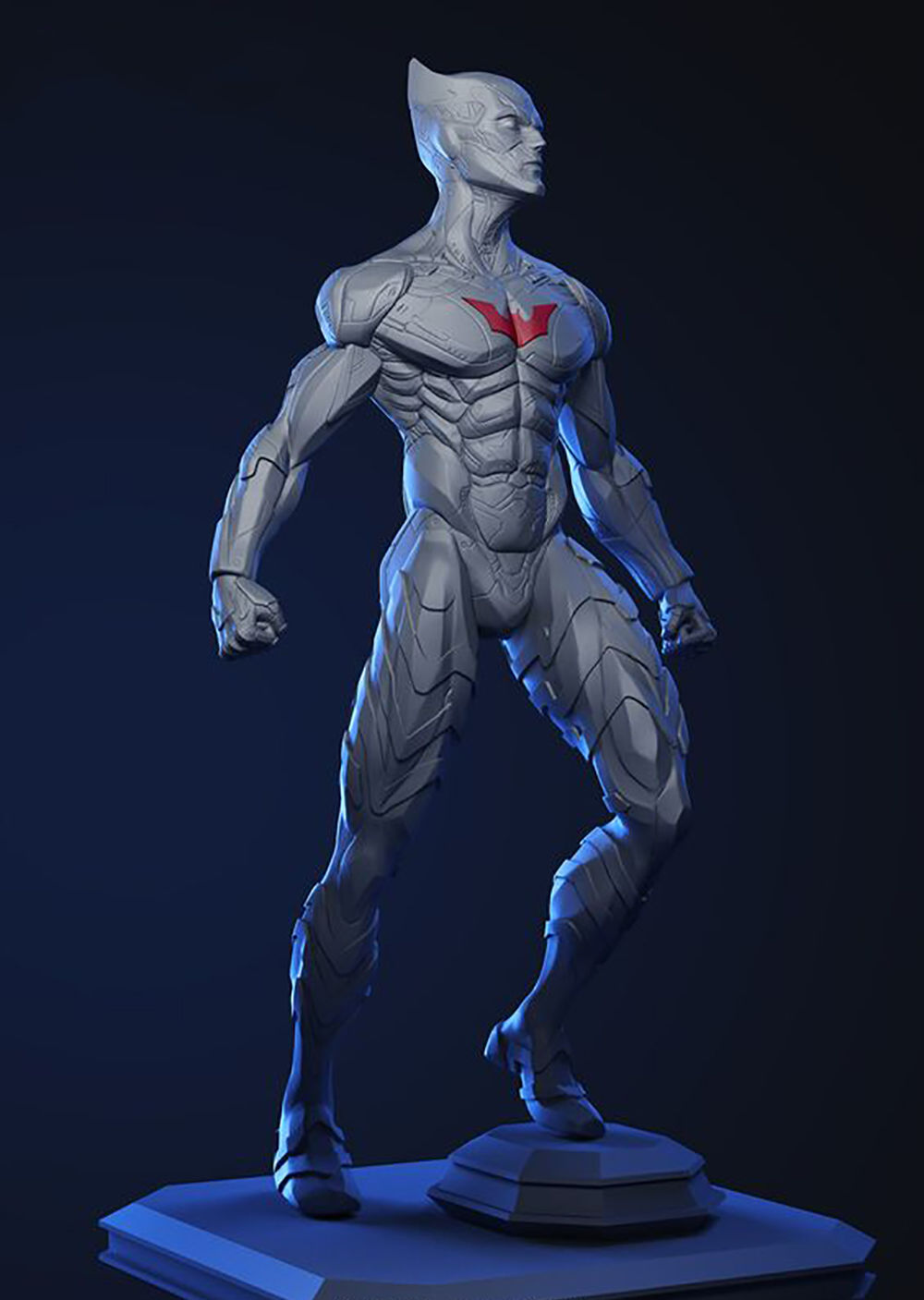 Batman Beyond 3d Model Ready To Print 