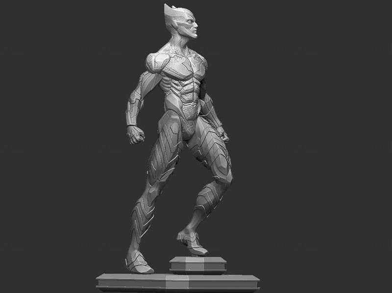 Batman Beyond 3D-model klaar om af te drukken