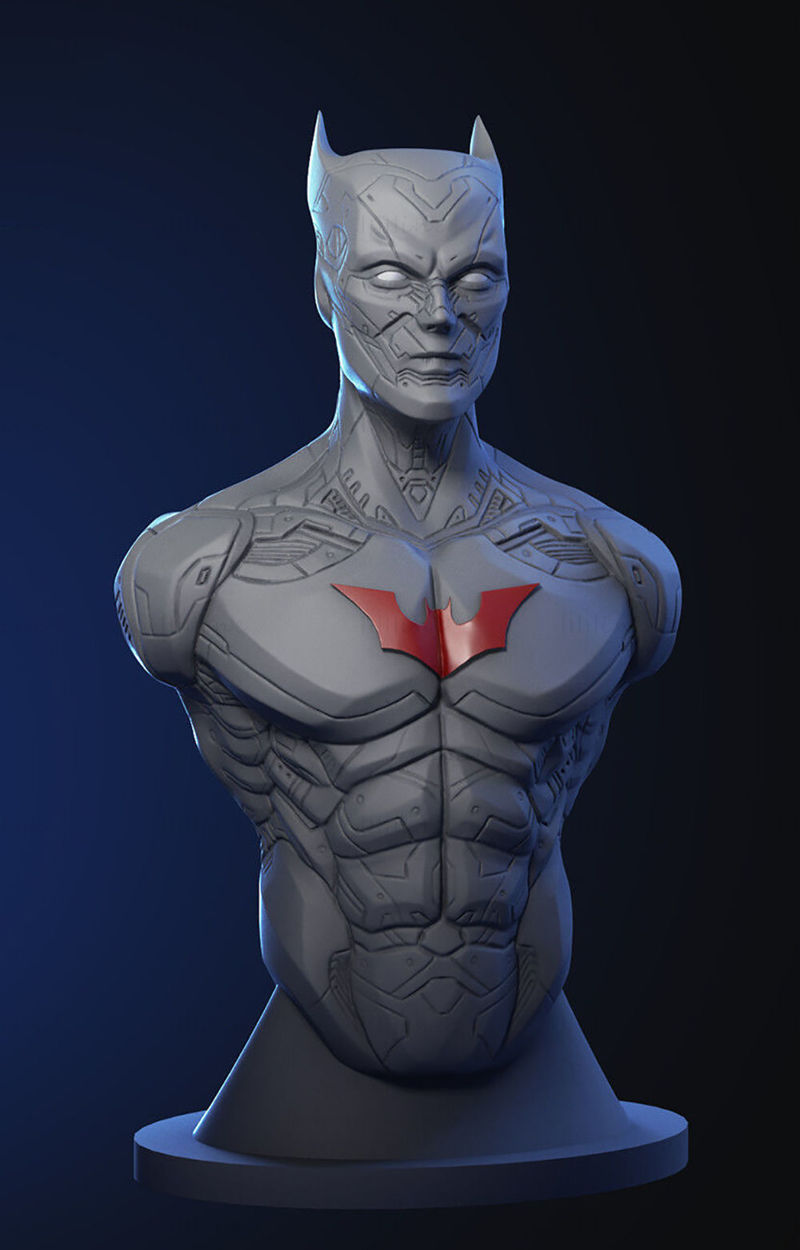 نموذج باتمان تمثال نصفي 2020 للطباعة ثلاثية الأبعاد