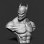 Batman Bust 3D Printing Model OBJ