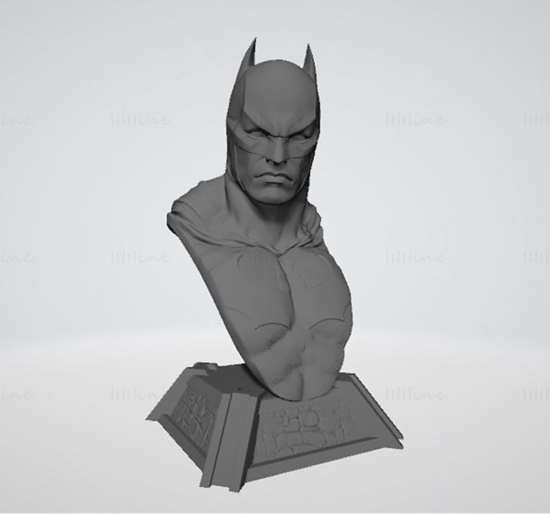 نموذج باتمان للطباعة ثلاثية الأبعاد STL