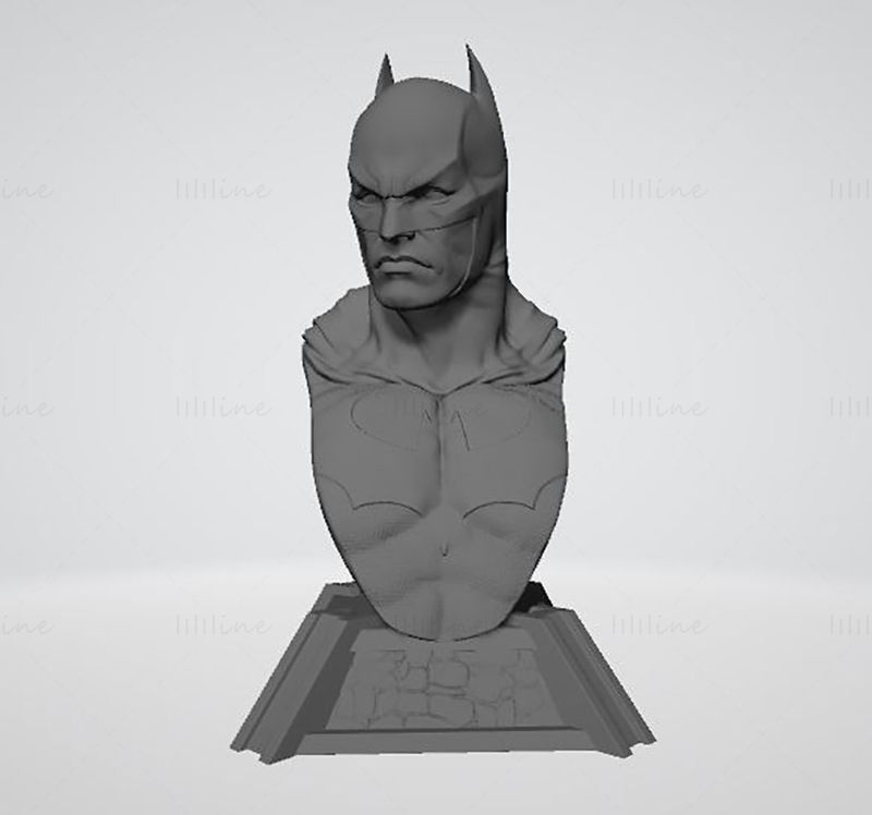 نموذج باتمان للطباعة ثلاثية الأبعاد STL