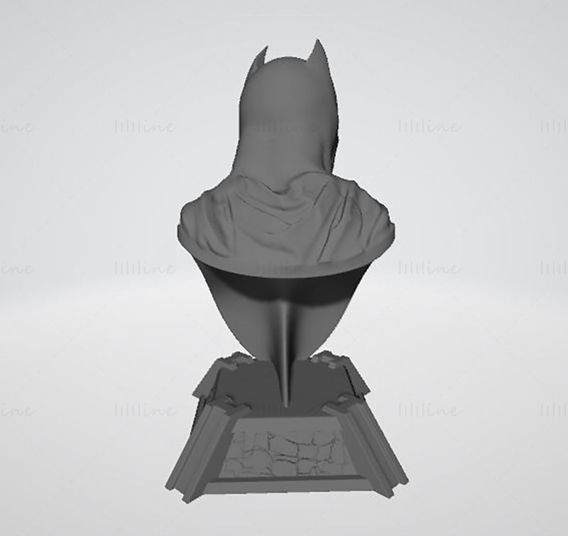 Batman Bust 3D Printing Model STL