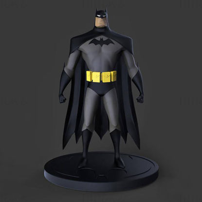 Batman tegneserie 3D-utskriftsmodell STL