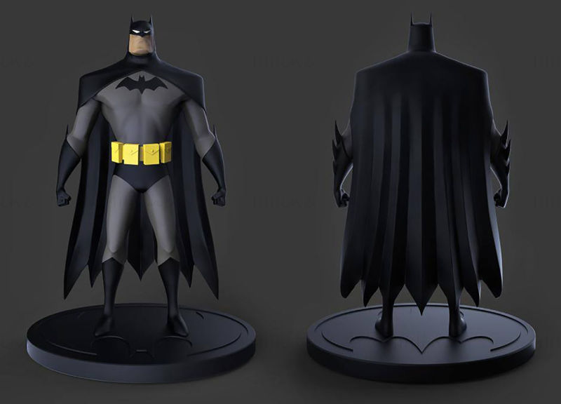 باتمان كارتون 3D نموذج الطباعة STL