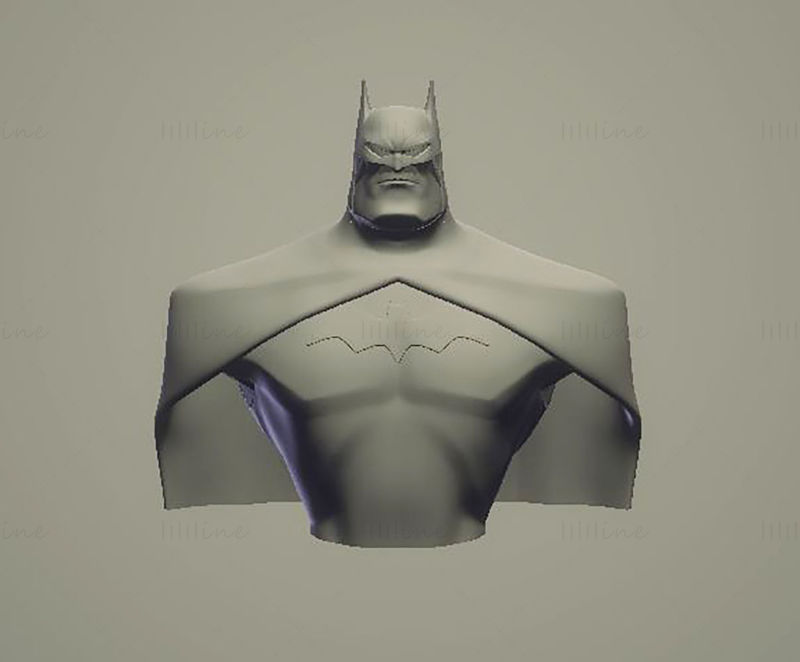 Modelo de impresión 3D de dibujos animados de Batman STL