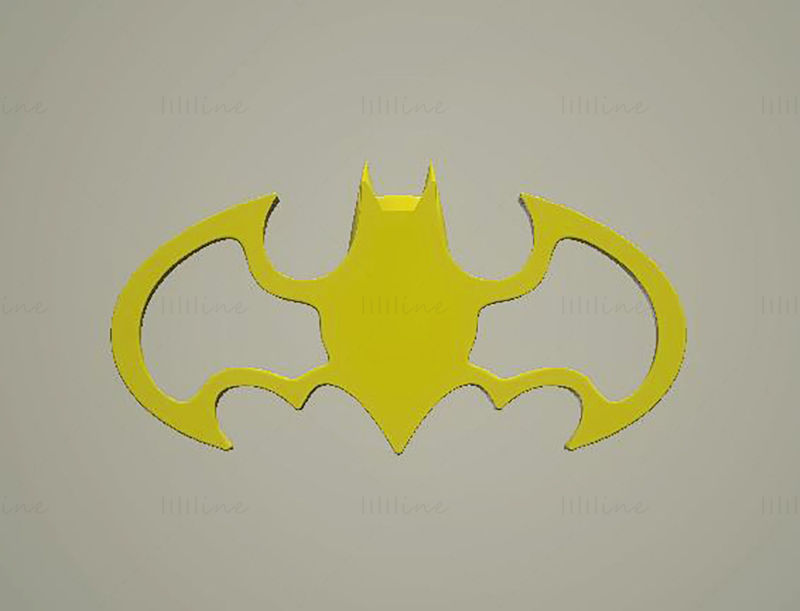 Batman kapstok 3D-printmodel