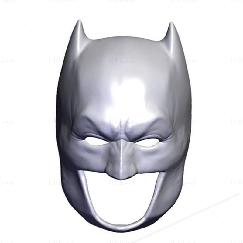 Modelo de impresión 3D de la capucha de Batman