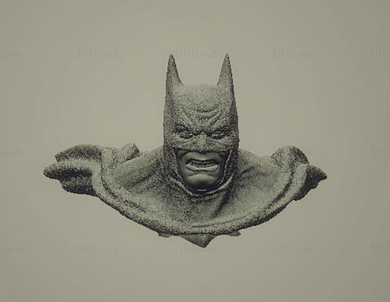 Batman Dark Knight 3D-printmodel STL
