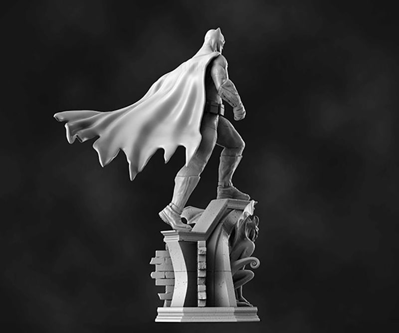 Batman Adaletin Şafağı 3D Baskı Modeli STL