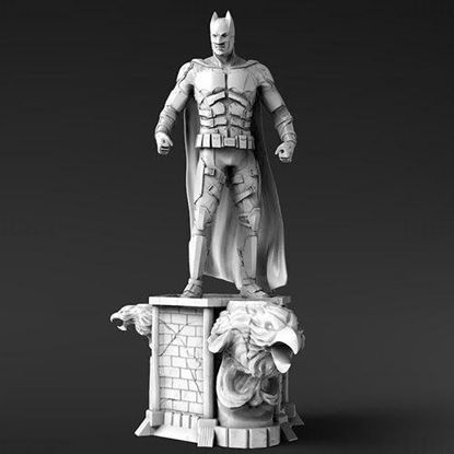 Figura de Batman Modelo de impresión 3D STL