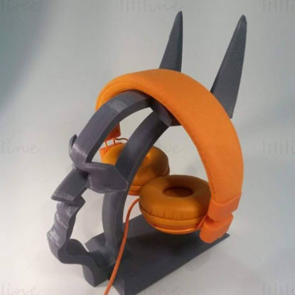 Suporte para fone de ouvido do Batman Modelo 3D pronto para imprimir STL