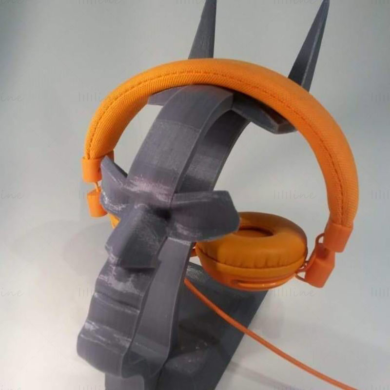 Batman Headset Stand 3D Model Ready to Print STL