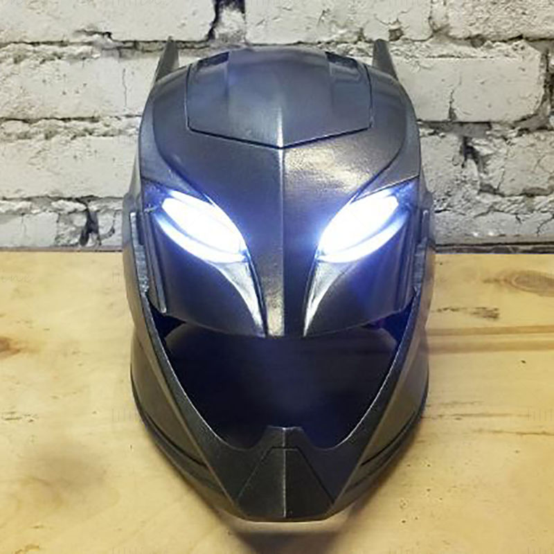 Batman-hjelm 3D-utskriftsmodell STL