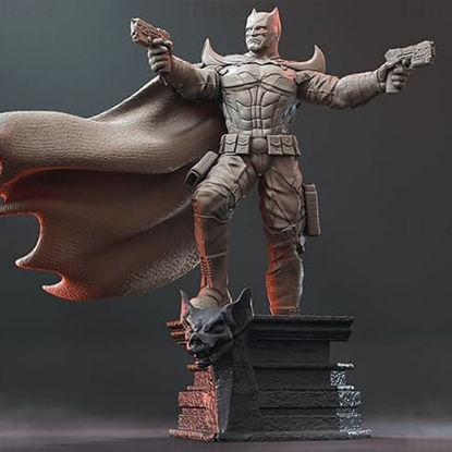 Batman Hold Gun Modelo de impresión en 3D