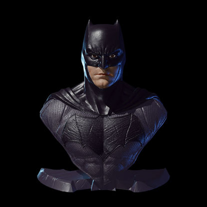 Modelo 3D do busto da Liga da Justiça do Batman pronto para imprimir STL