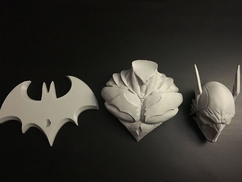 Batman Red Death Bust 3D-printmodel STL