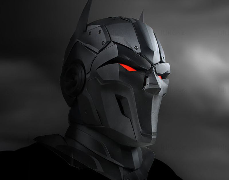 Batman Robot Helmet 3D Printing Model