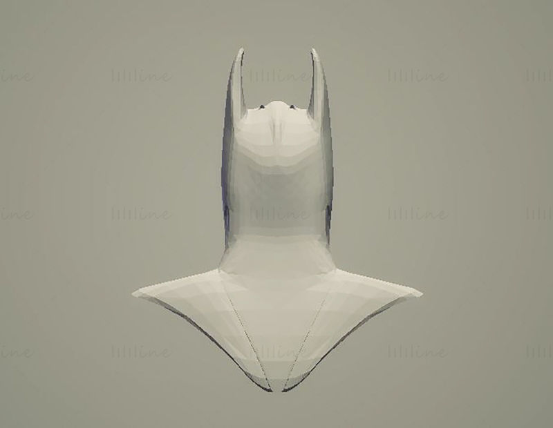 Modèle d'impression 3D Batman Sonar Cowl STL