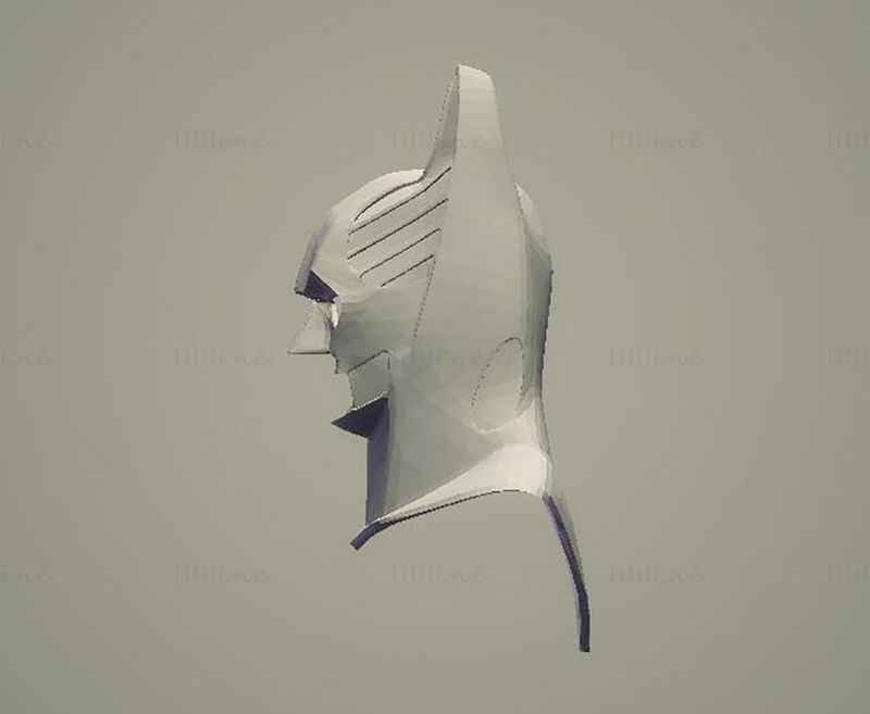 Batman Sonar Cowl 3D-printmodel STL