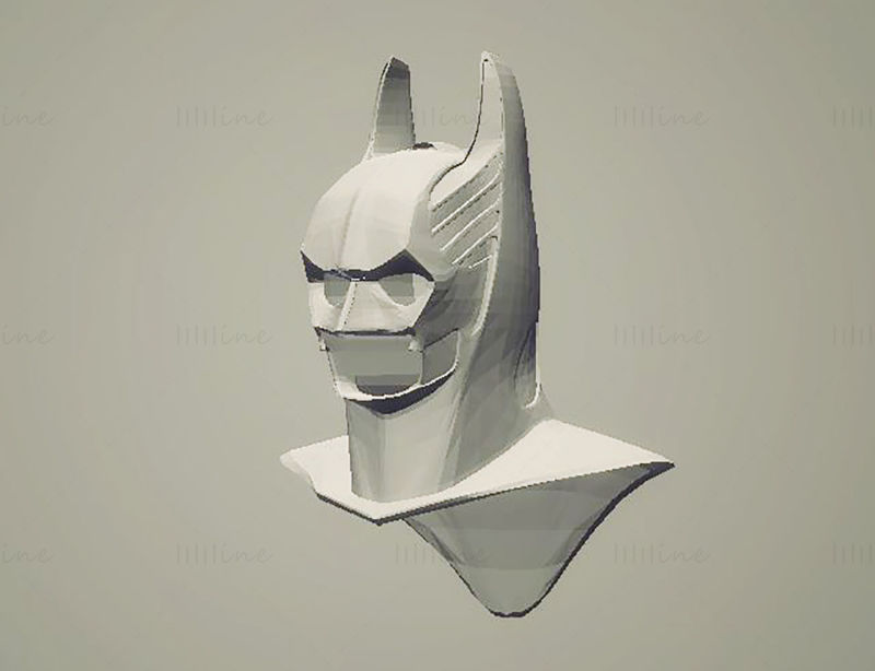 Batman Sonar Cowl 3D-printmodel STL