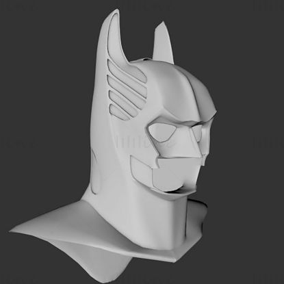 Batman Sonar Cowl 3D nyomtatási modell STL