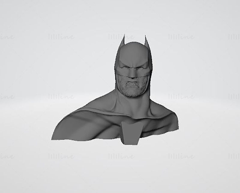 Batman Statue Lamp 3D Printing Model STL