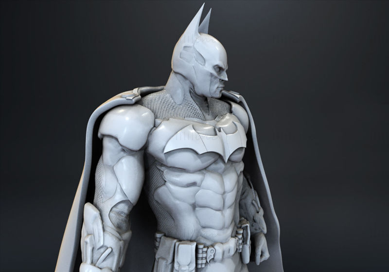 Batman-standbeelden 3D-printmodel STL