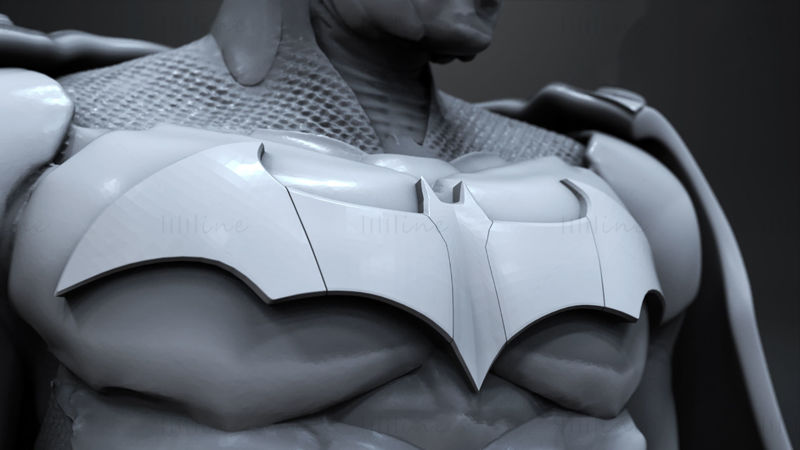 Batman-standbeelden 3D-printmodel STL