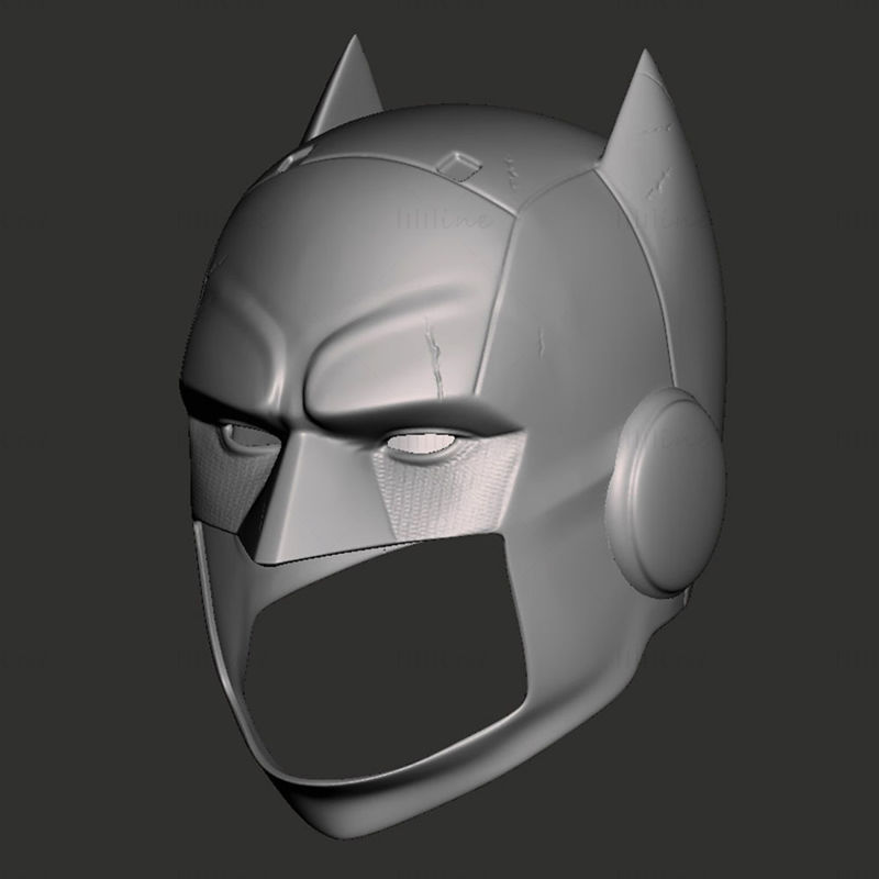Batman TelltaleBat Casco Modelo de impresión 3D STL