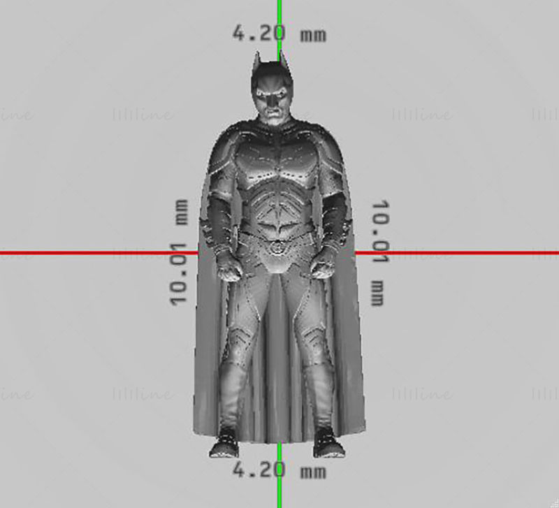 バットマン ダークナイト 3D プリントモデル STL