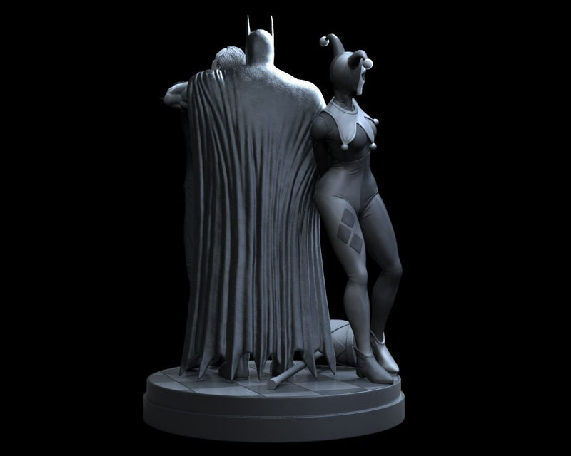 Batman vs Joker Haley Quinn Modelo de impresión 3D STL