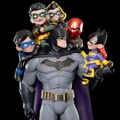 Batman avec des enfants modèle d'impression 3D STL