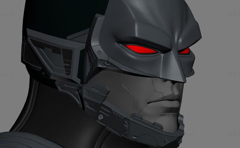 Batsuit Armor from Batman Beyond 3D Printing Model